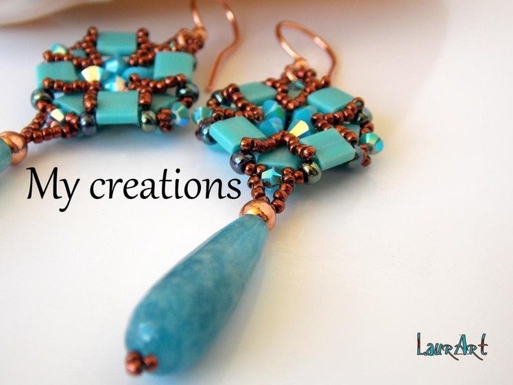 Le mie creazioni:tessitura perline-soutache-uncinetto|My creations:weaving beads-soutache-crochet