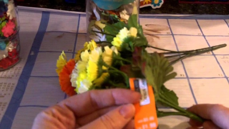 Money Saving quick tip on Flower Embellishments for card making and Scrapbooking!