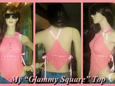 My Super Easy Summer "Glammy Square" Top