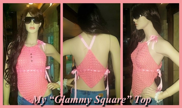 My Super Easy Summer "Glammy Square" Top