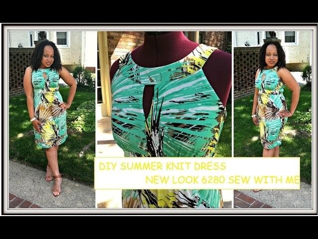 New Look 6280 DIY Summer Dress part 1