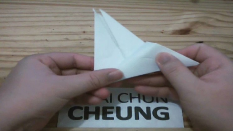 Origami Crane Place Card Holder (Tutorial)