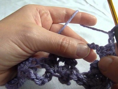 Stitch Scene: How to Crochet a Coronet Stitch Pattern