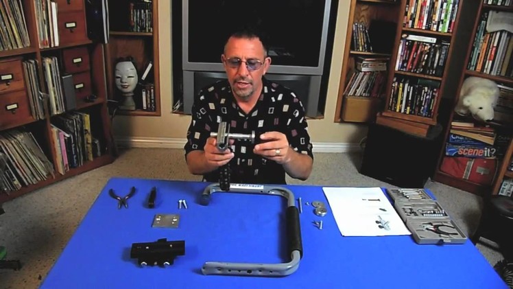 *UPDATED* How to build a DIY $100 Merlin-type Steadicam camera stabilizer that really works.