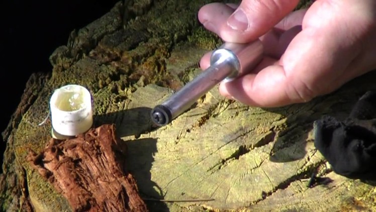 Using a Fire Piston for Bushcraft - Fire Craft