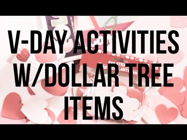 Valentine's Crafts with Dollar Tree Foam Stickers - DIY