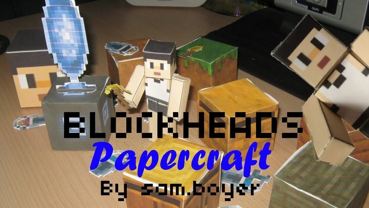 Blockheads Papercraft Official Trailer