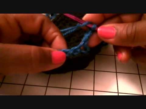 Cocoon Sandal Crochet Along Pt 2.wmv