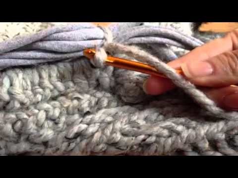 Coil Wrapping - crochet method