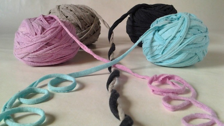 Create Upcycled Tee Shirt Yarn - DIY Crafts - Guidecentral