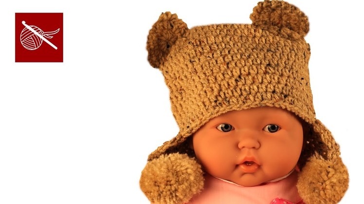 Crochet Baby Hat - Bear Ears - Crochet Geek