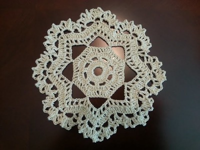 Crochet Mini Doily - Octagonal Pattern