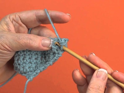 Crochet Working in Free Loops in Row Before