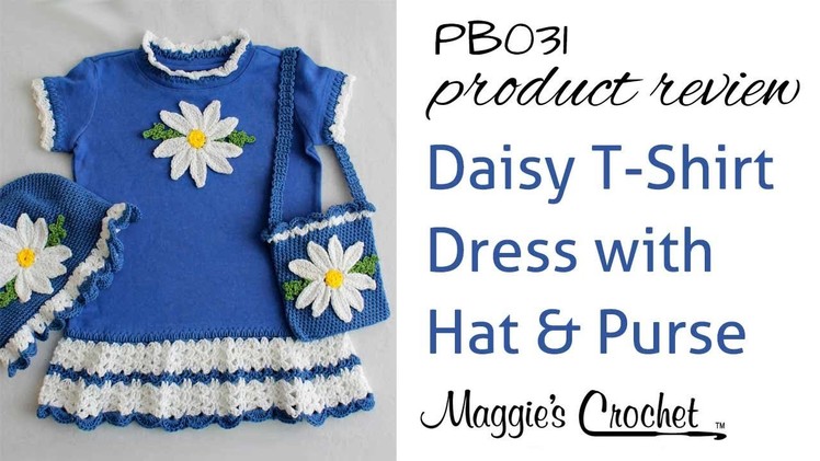 Daisy T Shirt Dress With Hat and Purse Product Review PB031