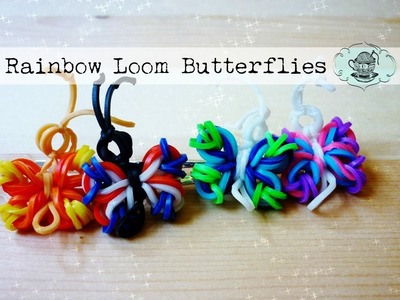DIY Butterfly Hairclip.brooch: No Rainbow Loom! ¦ The Corner of Craft