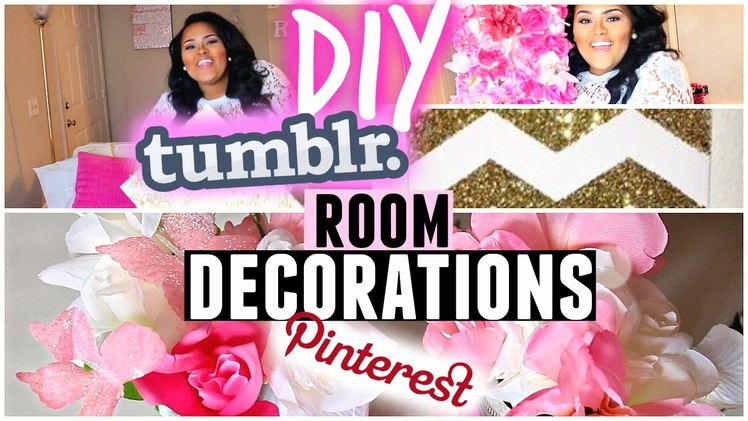 ♡DIY Cute, Girly & Affordable Room Decor♡ Tumblr + Pinterest Inspired !
