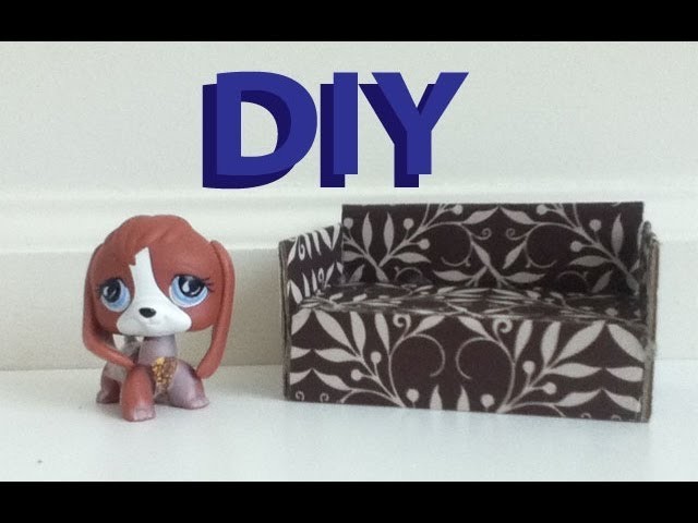 DIY Furniture: How To Make A LPS Couch