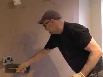 DIY: How to plaster a wall. How to skim a chimney breast