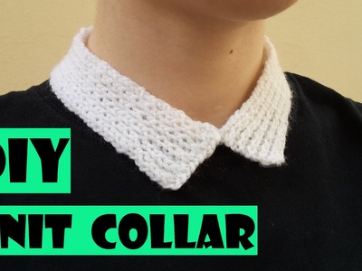 DIY Knit Collar | Easy Knitting