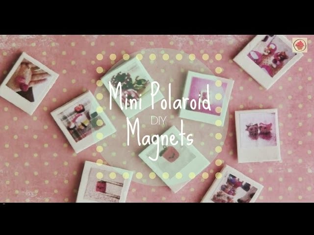 DIY: Mini Polaroid Pictures out of Polymer Clay