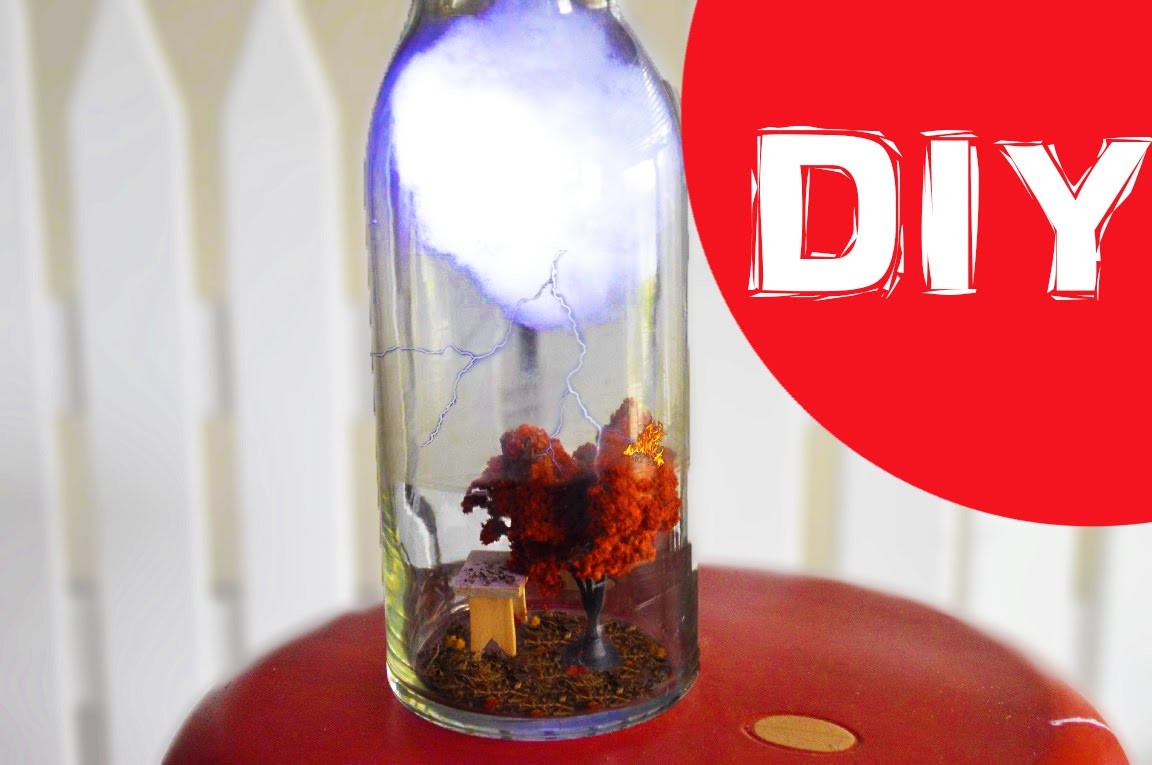 DIY Nightlight DIY Lighting DIY Cloud in a Jar DIY Home accent DIY Room Decor