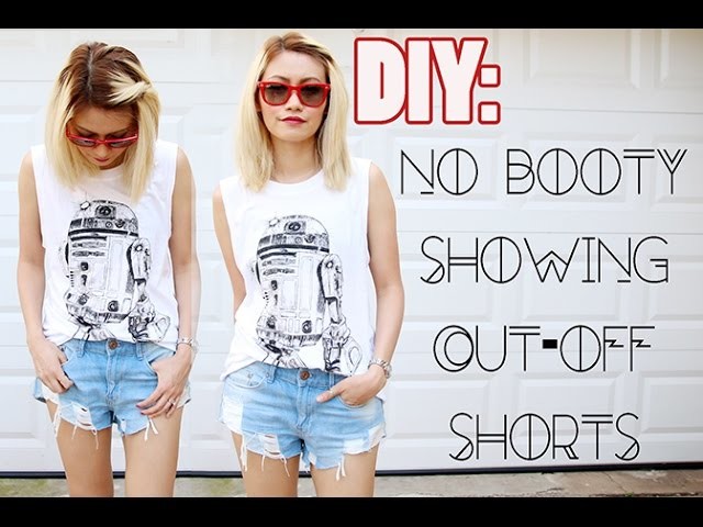 DIY: No Booty Showing Cut-Off Shorts