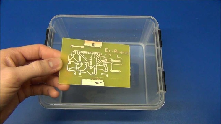 Ec-Projects - DIY Circuit Boards ( PCB ) Part 2: Toner Transfer