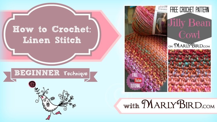 How to Crochet Linen Stitch