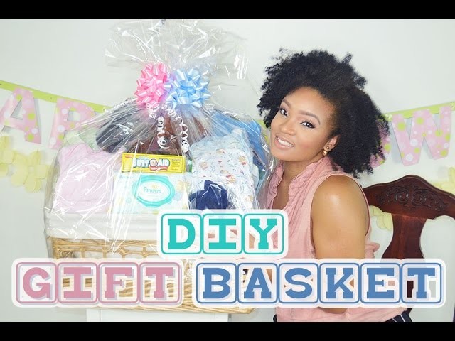HOW TO.DIY GIFT BASKET | BABY SHOWER