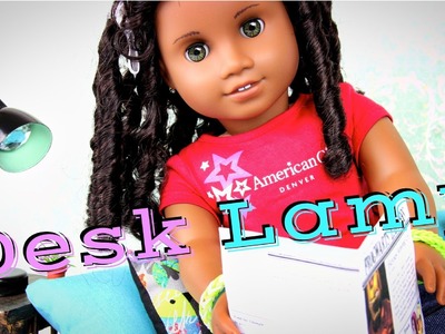 How to Make a Doll Desk Lamp | Plus The Gabby Diaries - Doll Crafts
