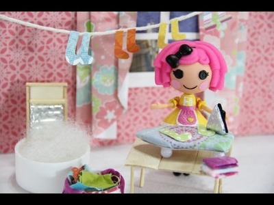 How to Make a Doll Iron and Ironing Board - Doll Crafts