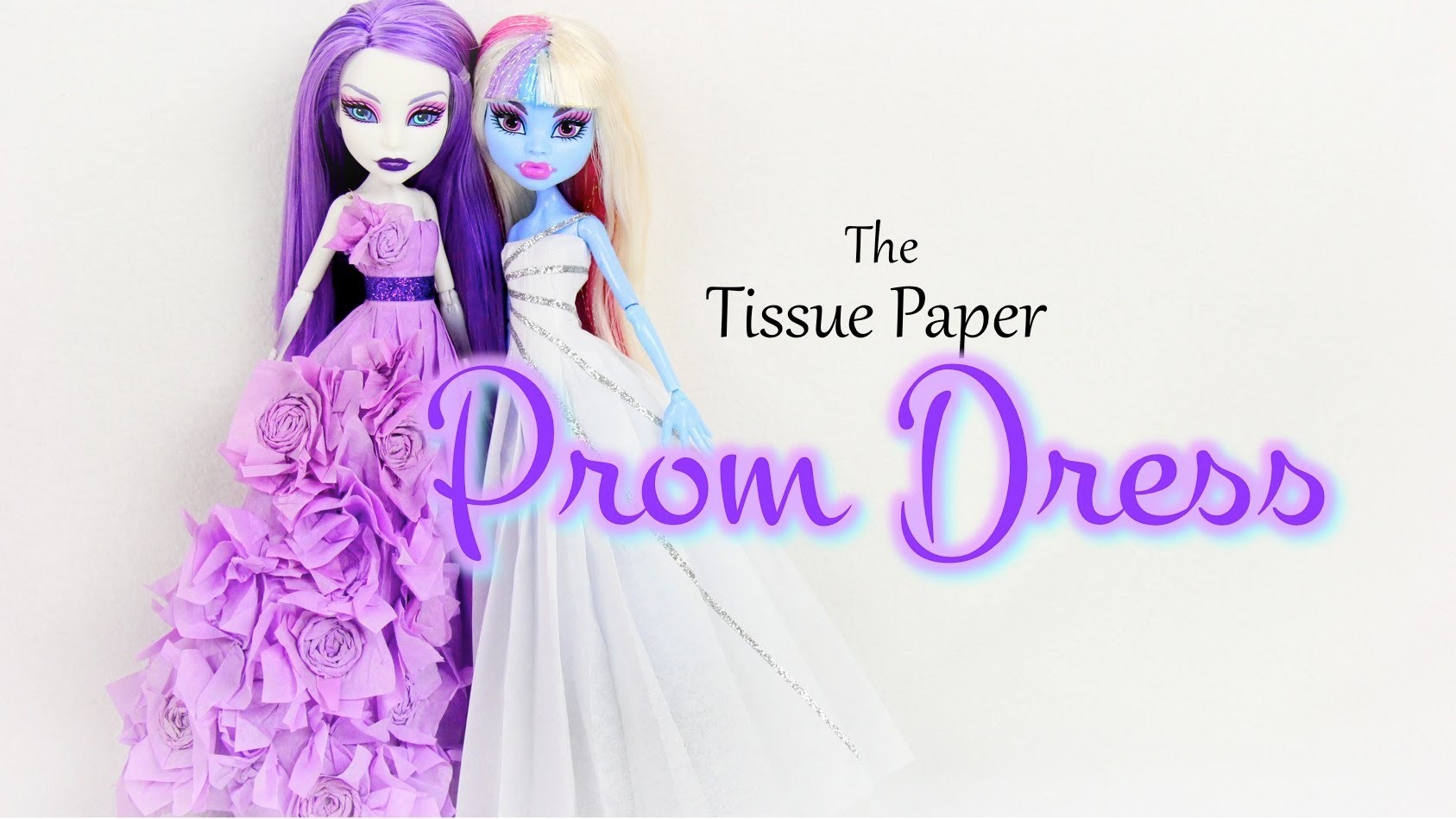 How to Make a Tissue Paper Prom Dress Doll Crafts