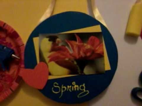 How to make aPaper plate craft  wall hanging