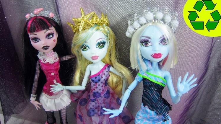 How to make doll crowns & tiaras - Recycling - Doll Crafts