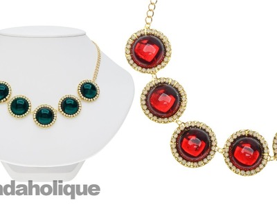How to Make the Holiday Elegance Necklace