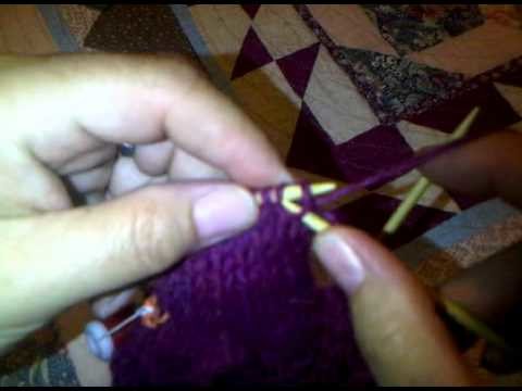 How to speed up your heel flap knitting.3GP