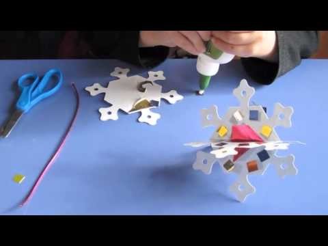 Kids Crafts - Snowflake Party Craft