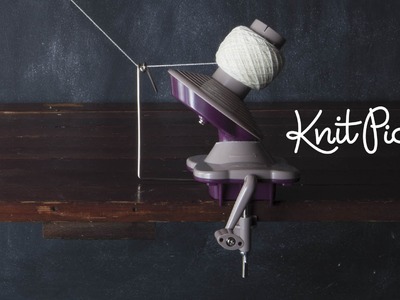 Knit Picks Yarn Ball Winder Demo