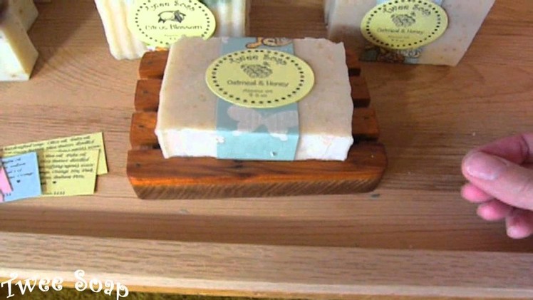 Labelling handmade Soap