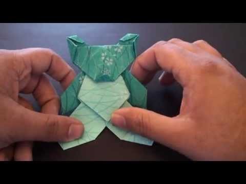 Origami Daily - 183: Teddy Bear (Valentine's Day) - TCGames [HD]
