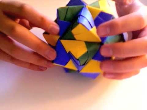 Origami Icosahedron Tutorial