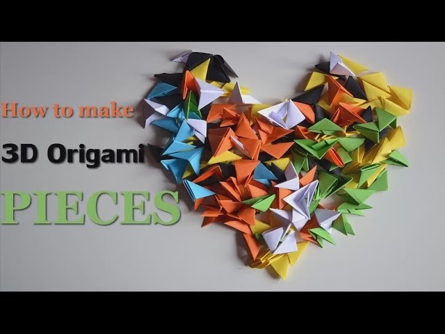 Origami Pieces - Size and Folding - DIY Tutorials - Giulia's Art