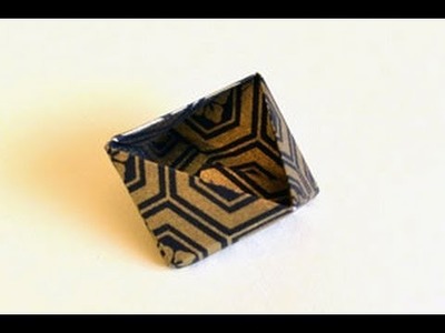 Origami Triangle Box Instructions: www.Origami-Fun.com