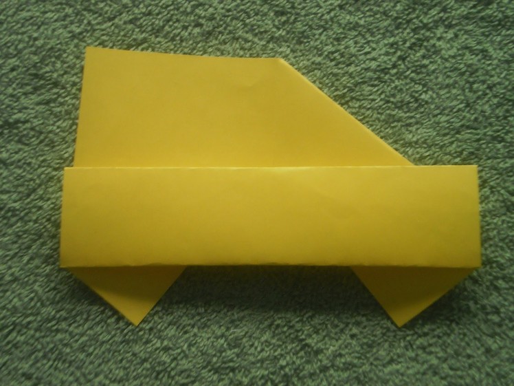 Origami Tutorial: Origami 2D Car