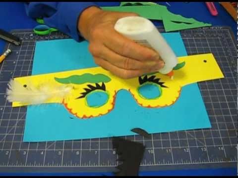 Paper & Scissors Rock!:  Halloween Craft- Goofy Goggles