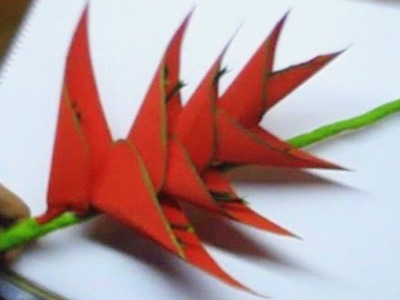 Paper Flower Heliconia