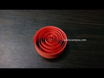 Paper Quilling | Tutorial | DIY | Learn how to make Paper Quilling Shape No 2 - Open. Loose Coil