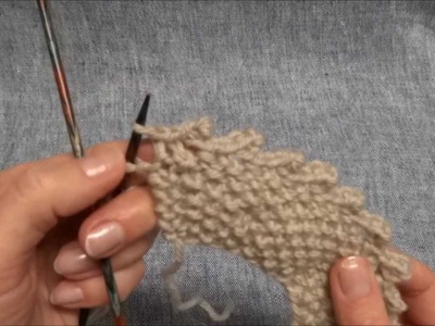 Picot Maschen abketten - Picot Cast off - Stricken lernen - Learn how to knit