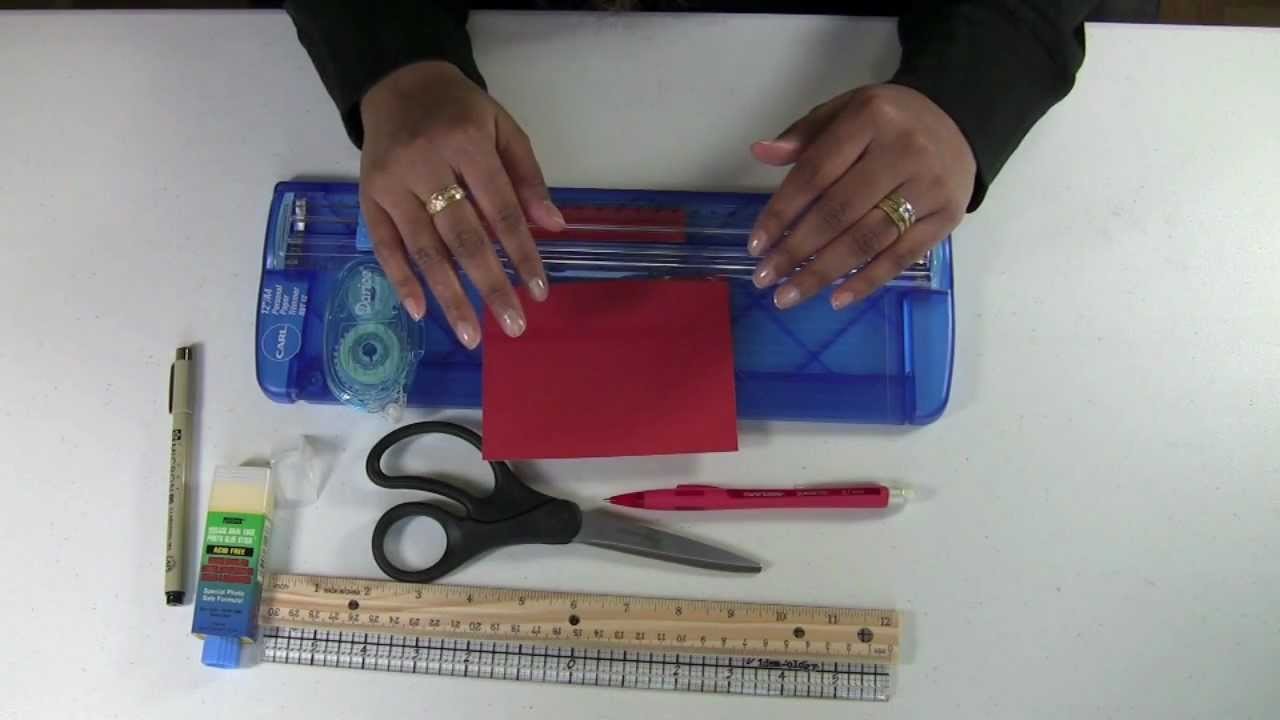 Scrapbook Paper Crafts: Basic Tools and Supplies to Start
