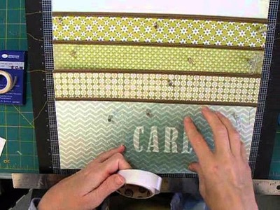 Scrapbooking Page with Journaling in Pockets